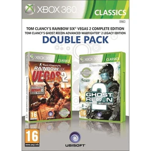 Tom Clancy’s Rainbow Six: Vegas 2 + Tom Clancy’s Ghost Recon: Advanced Warfighter 2 - XBOX 360