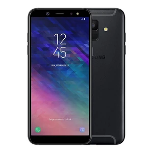 Samsung Galaxy A6 - A600F, Single SIM, 32GB | Black, B osztály - használt, 12 hónap garancia