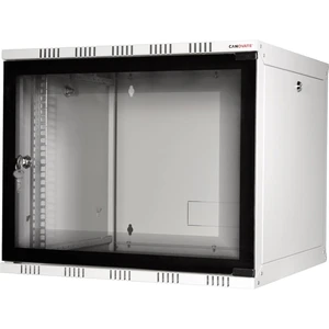 LogiLink 19" WALLMOUNT SOHO BOX  12U 540*400, GREY, FLATPACK 19" nástenná rozvodná skriňa (š x v x h) 540 x 589 x 400 mm