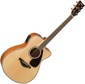 Yamaha FSX820CNTII Natural Elektroakustická gitara Jumbo