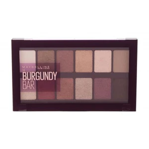 Maybelline The Burgundy Bar 9,6 g očný tieň pre ženy