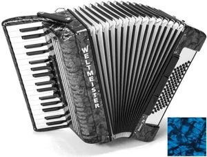 Weltmeister Achat 72 34/72/III/5/3 Albastru Acordeon cu clape