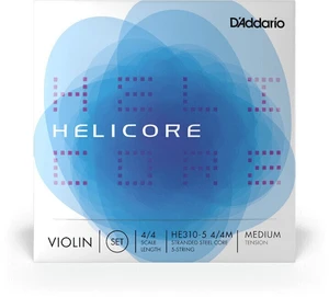 D'Addario HE310-5 4/4M Helicore 5s Corzi pentru vioară