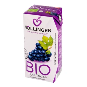 Šťava ovocná červené hrozno 200 ml BIO   HOLLINGER