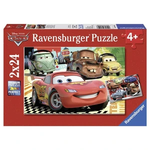 Ravensburger Cars Nová dobrodružství 2 x 24 dílků