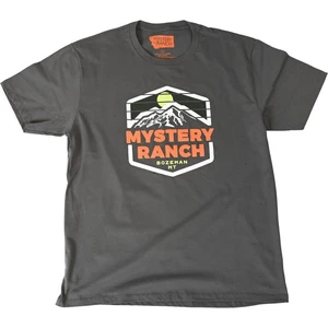 Tričko MYSTERY RANCH - Over the MTN - Graphite Velikost: M