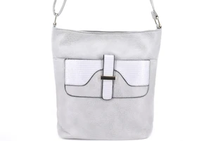 Dámská kabelka crossbody - světle šedá