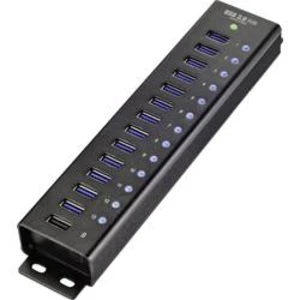 USB 3.0 hub Renkforce RF-3897144 13 portů, 45 mm