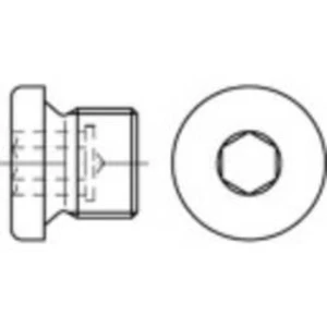 Závěrné šrouby TOOLCRAFT 1061751, N/A, M16, nerezová ocel, 100 ks