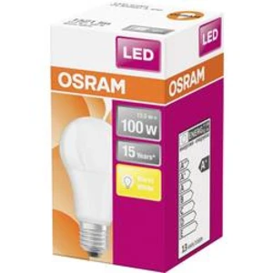 LED žárovka OSRAM 4058075127029 230 V, E27, 14 W = 100 W, teplá bílá, A+ (A++ - E), tvar žárovky, 1 ks