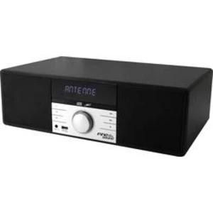 Stolní rádio FineSound FS3, AUX, Bluetooth, CD, DAB+, FM, USB, černá