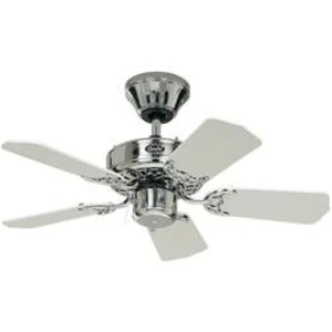 Stropní ventilátor CasaFan Classic Royal 75 CH, Vnější Ø 75 cm, bílá