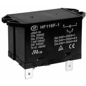 Power relé Hongfa HF116F-1/024DA-2HTW, 25 A , 277 V/AC , 6925 VA