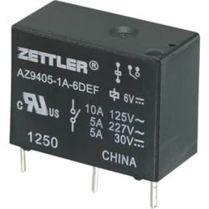 Miniaturní zátěžové relé AZ9405, 10 A 6 V/DC 10 A Zettler Electronics AZ9405-1A-6DEF