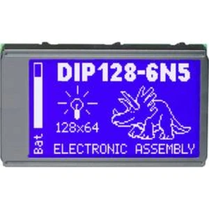 LCD displej Electronic Assembly EADIP128-6N5LW EADIP128-6N5LW, (š x v x h) 75 x 45.8 x 10.8 mm