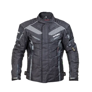 Pánská moto bunda W-TEC Kamicer  černo-šedá  5XL