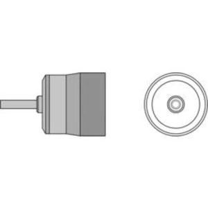 Horkovzdušná tryska Weller T0058768742, kulatá, velikost hrotů 2,5 mm, 1 ks