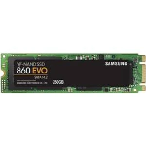 Interní SSD disk SATA M.2 2280 250 GB Samsung 860 EVO Retail MZ-N6E250BW M.2 SATA 6 Gb/s