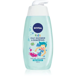 NIVEA Kids Boy sprchový gel a šampon pro chlapce 500 ml