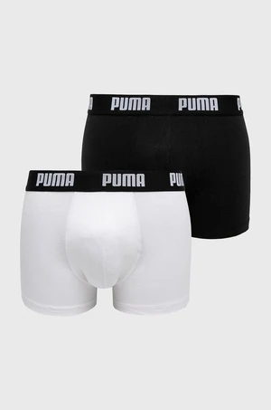 Boxerky Puma 906823 pánske, biela farba