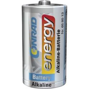 Alkalická baterie Conrad Energy, typ D