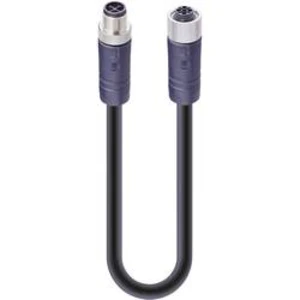 Připojovací kabel pro senzory - aktory Lumberg Automation RST 4S-RKT 4S-703/5 M SW 934853302 zástrčka, rovná, zásuvka, rovná, 5.00 m, 1 ks