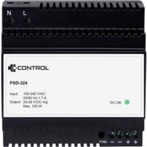 Síťový zdroj na DIN lištu C-Control PSD-324, 1 x, 24 V/DC, 4.2 A, 100 W