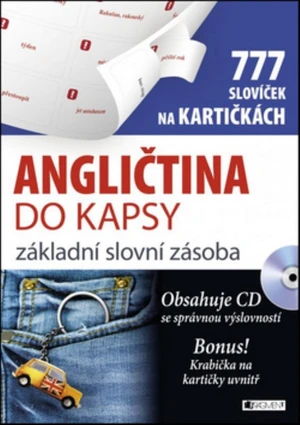 Angličtina do kapsy - základní slovní zásoba na kartičkách