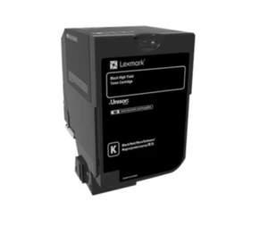 Lexmark 74C0H10 čierny (black) originálny toner