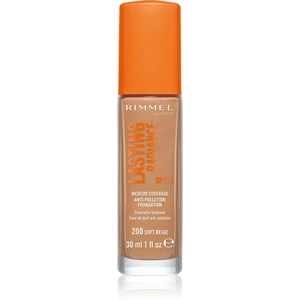 Rimmel Lasting Radiance rozjasňující make-up SPF 25 odstín 200 Soft Beige 30 ml