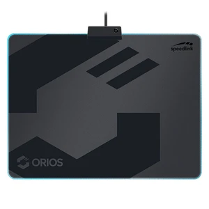 Gamer egérpad Speedlink Orios LED Gaming Mousepad Soft