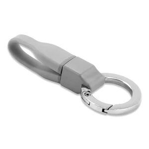 4smarts KeyRing - Kulcstartó Lightning kábellel, Grey