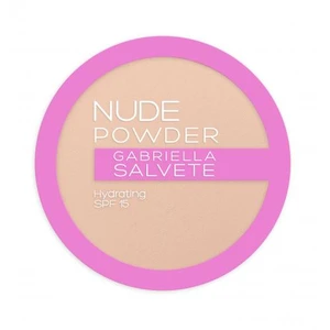 Gabriella Salvete Nude Powder SPF15 8 g pudr pro ženy 02 Light Nude