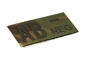 Nášivka krevní skupina IR Clawgear® – AB -, Multicam® (Barva: Multicam®, Varianta: AB -)