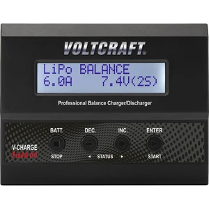 VOLTCRAFT V-Charge 60 DC modelárska multifunkčná nabíjačka 12 V 6 A LiPolymer, LiIon, LiFePO, LiHV, NiCd, NiMH, olovo