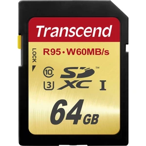 Transcend Ultimate SDXC karta 64 GB Class 10, UHS-I, UHS-Class 3