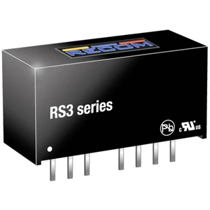 RECOM RS3-243.3S DC / DC menič napätia, DPS  3.3 600 mA 3 W Počet výstupov: 1 x