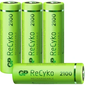 GP Batteries ReCyko+ HR06 tužkový akumulátor typu AA  Ni-MH 2100 mAh 1.2 V 4 ks