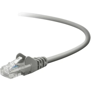 Belkin A3L791R01M-S RJ45 sieťové káble, prepojovacie káble CAT 5e U/UTP 1.00 m sivá s ochranou 1 ks