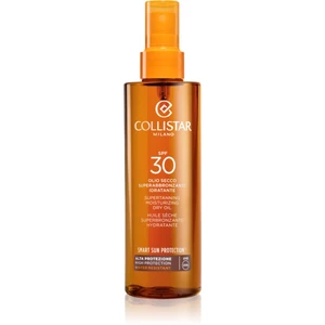 Collistar Smart Sun Protection Supertanning Moisturizing Dry Oil SPF 30 ochranný suchý olej na opalování SPF 30 200 ml