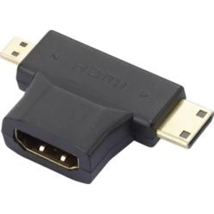 HDMI Y adaptér SpeaKa Professional SP-7870584, černá