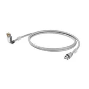 Síťový kabel RJ45 Weidmüller 1248280015, CAT 6A, S/FTP, 1.50 m, šedá