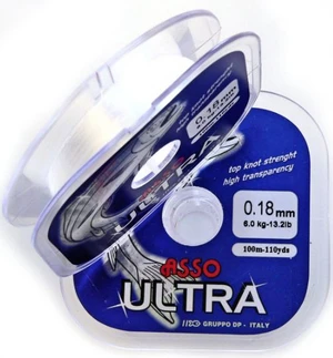 Asso vlasec ultra čirá 100 m-průměr 0,28 mm / nosnost 11,4 kg