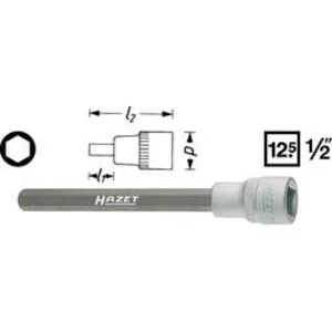 Nástrčný klíč Hazet 10 mm, inbus, 1/2", Speciální ocel 986LG-10