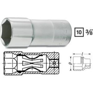 Nástavec na zapalovací svíčky Hazet 20.8 mm, vnější šestihran, 3/8", chrom-vanadová ocel 880KF