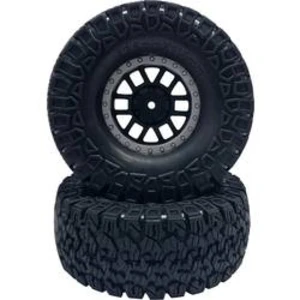 Kompletní kola offroad Reely RE-6592449 pro Crawler, 115 mm, 1:10, 2 ks, tmavě šedá