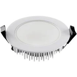 LED vestavné svítidlo Heitronic 23131, 13 W, N/A, bílá