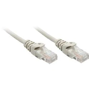 Síťový kabel RJ45 LINDY 48363, CAT 5e, U/UTP, 2.00 m, šedá