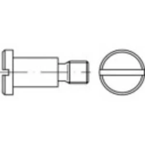 Šrouby s plochou hlavou TOOLCRAFT 1063116, N/A, M5, 3 mm, nerezová ocel, 100 ks