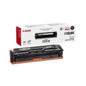 Toner originál Canon 731 H černá Maximální rozsah stárnek 2400 Seiten